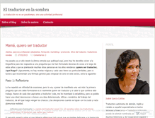 Tablet Screenshot of eltraductorenlasombra.com